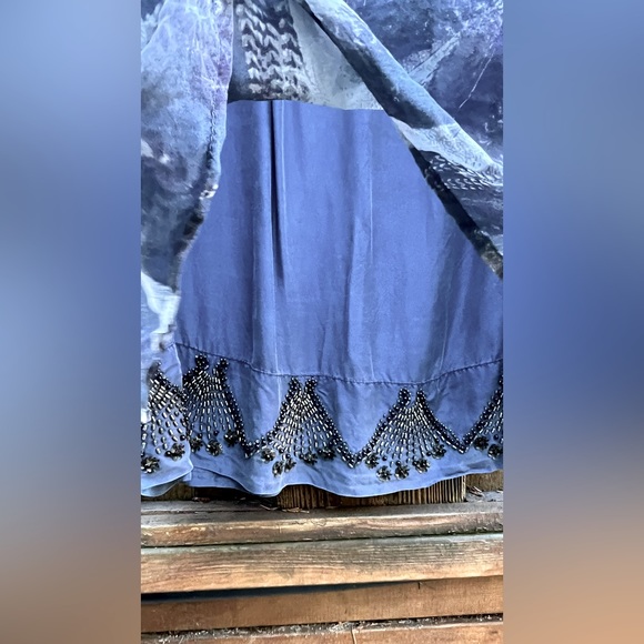 Da-Nang Silk Beaded Tunic Tank Size Large - Picture 10 of 16